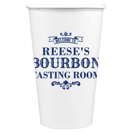 Bourbon Tasting Room Paper Coffee Cups